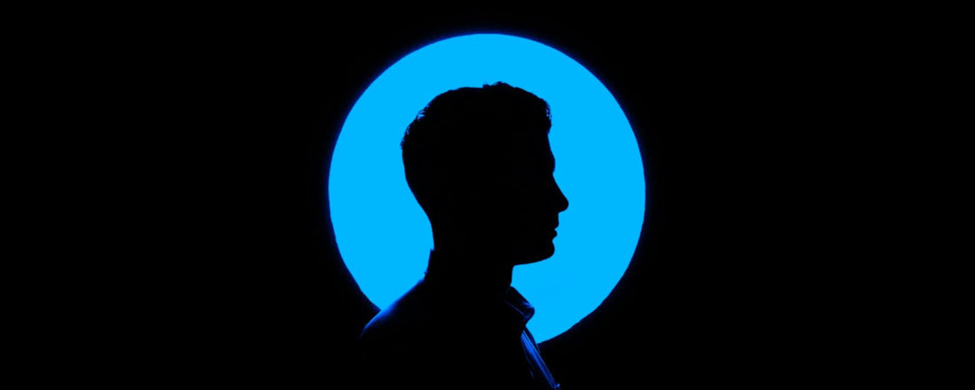 Silhouette of a man