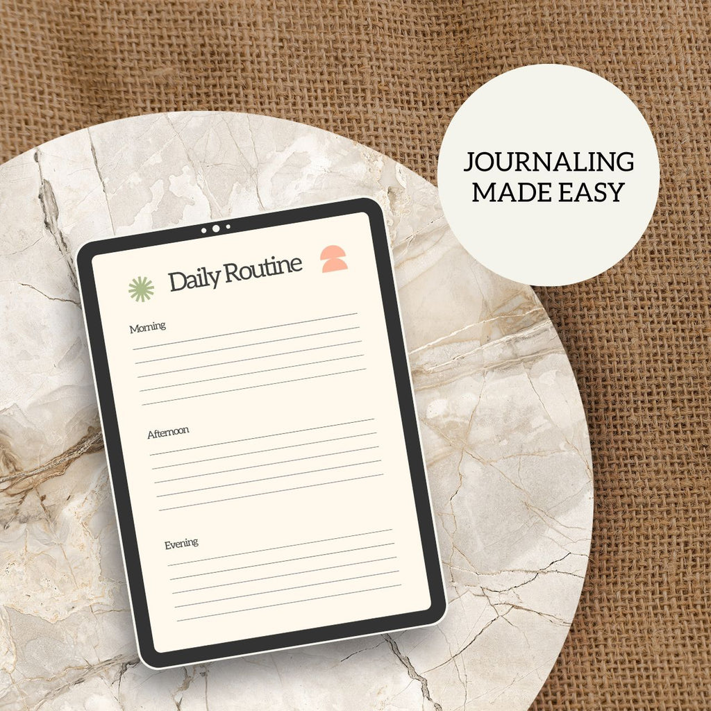 100+ Daily Journal Templates Bundle | Printable, Digital Planner (Instant Download)